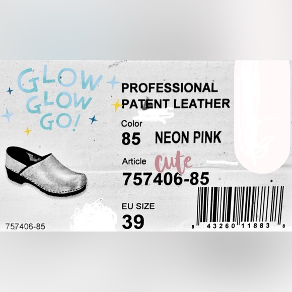 BNIB WOMENS HOT PINK PATENT LEATHER CLOGS
SIZE 8 - Picture 3 of 3